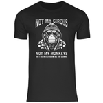 Herren T-Shirt "Nicht Mein Zirkus Nicht Meine Affen" Variante 3