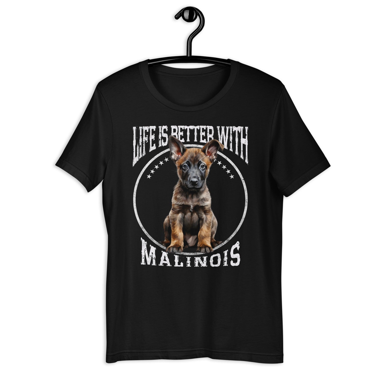 Belgischer Malinois „Life is better with Malinois „ Variante 3