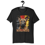 Belgischer Malinois „ Malinois mit Deutschland Flagge „ Variante 4