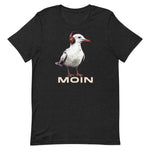 Lustiges Möwen Motiv "Stylische Möwe am Meer Spruch: Moin " Funny T-Shirt Variante 4