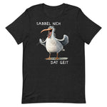Lustiges Möwen Motiv "Sabbel nich dat geit " Variante 2