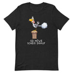 Lustiges Möwen Motiv "Sei Möwe und scheiß drauf " Variante 1