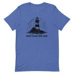 Leuchtturm Motiv " Darf etwas Meer sein " Funny T-Shirt Variante 2
