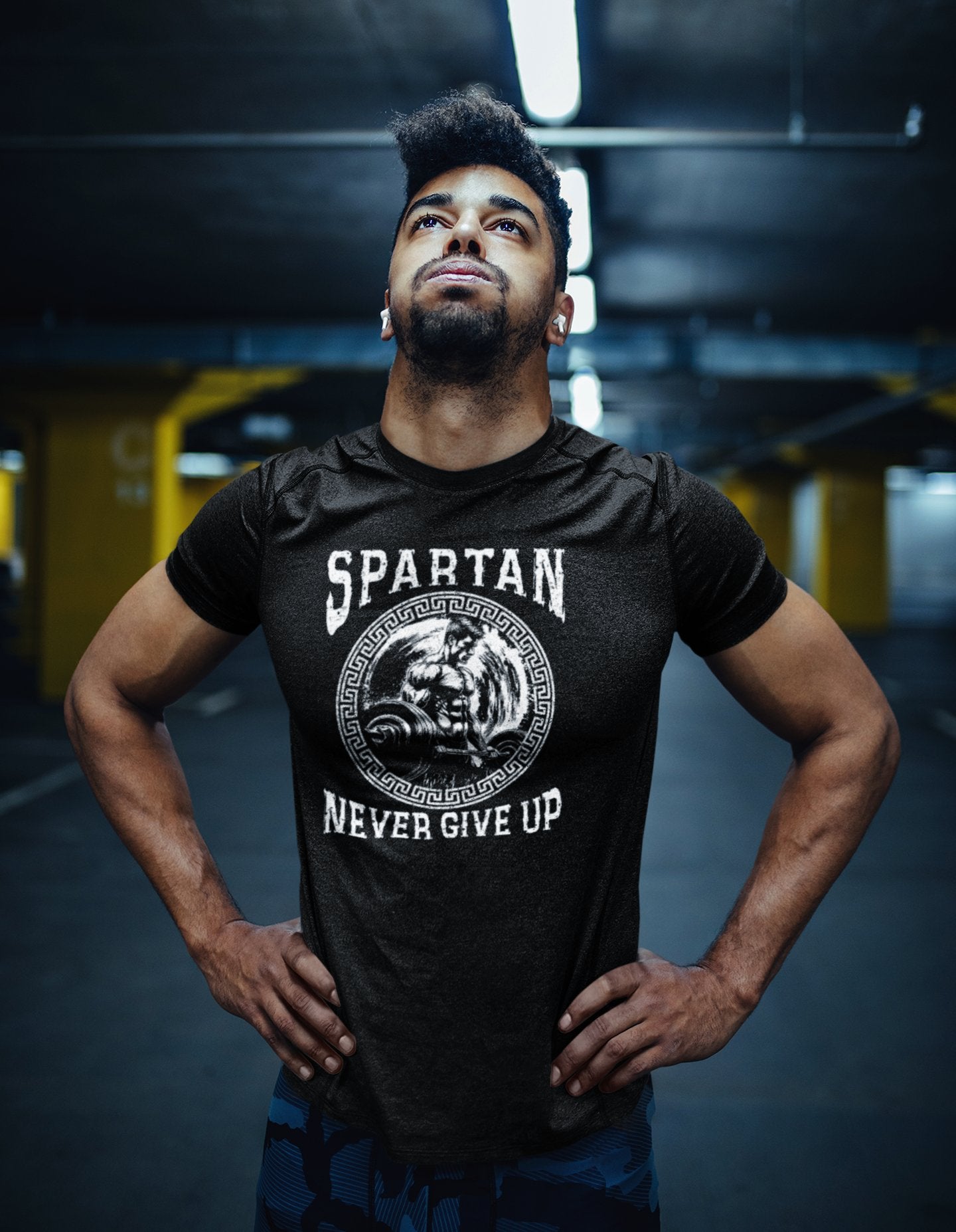 Sparta-T-Shirt. spüre den Geist der Spartiaten in deinem Alltag