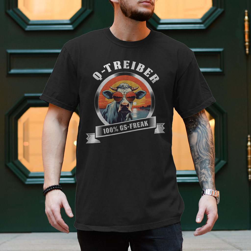 T-Shirt Q-Treiber GS Freak - Motorrad Shirts Variante 5