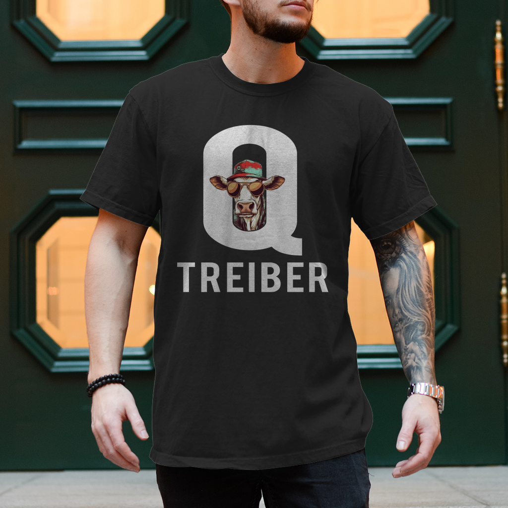 T-Shirt T-Shirt Q-Treiber GS Freak - Motorrad Shirts Variante 11