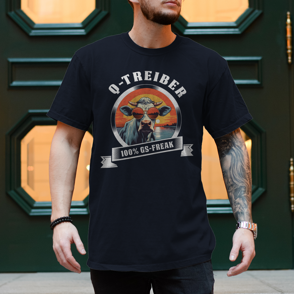 T-Shirt Q-Treiber GS Freak - Motorrad Shirts Variante 5