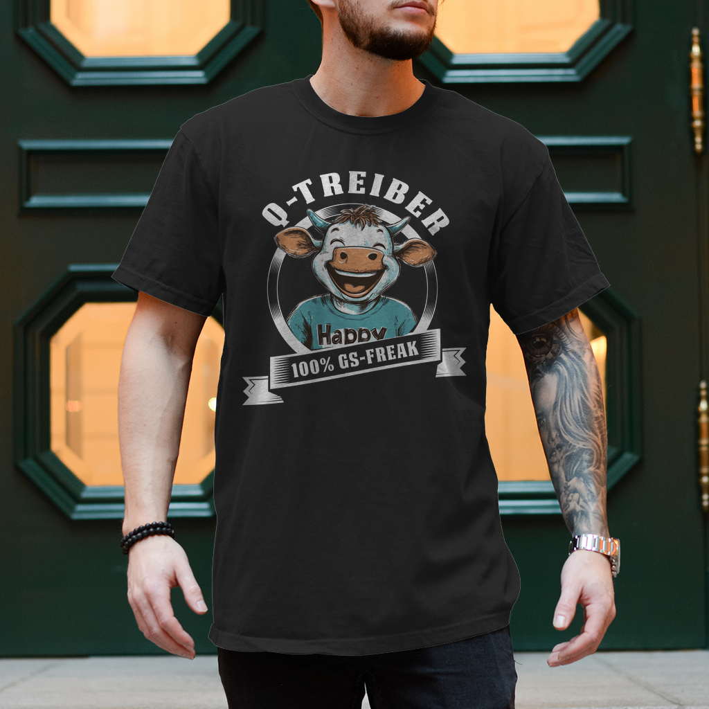 T-Shirt Q-Treiber GS Freak - Motorrad Shirts Variante 7