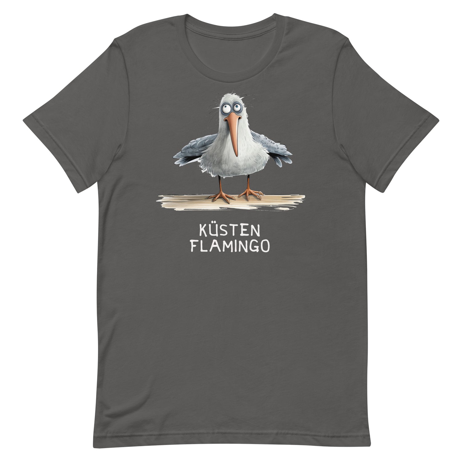 Lustiges Möwen Motiv "Lustige Möwe Küsten Flamingo " Funny T-Shirt Variante 5