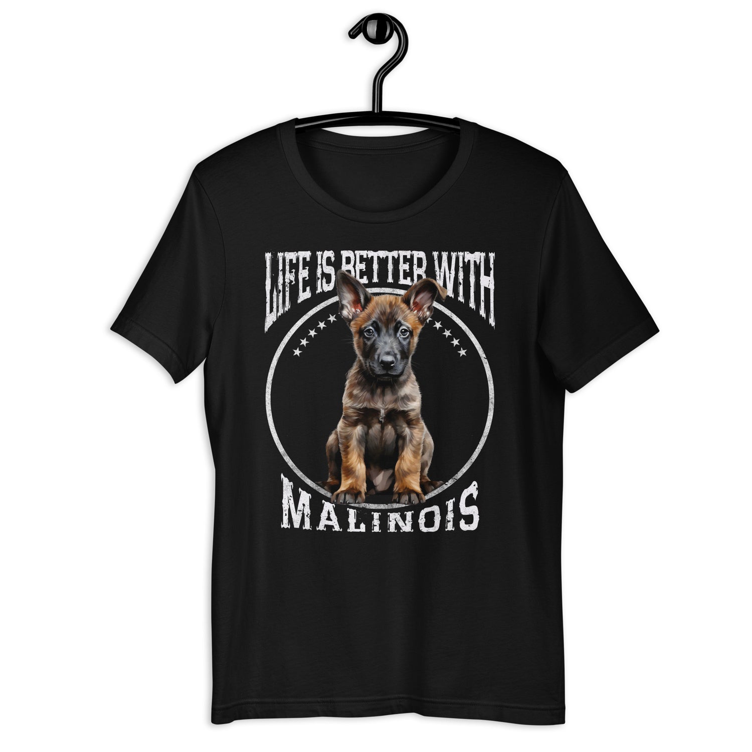 Belgischer Malinois  „Life is better with Malinois „ Variante 3