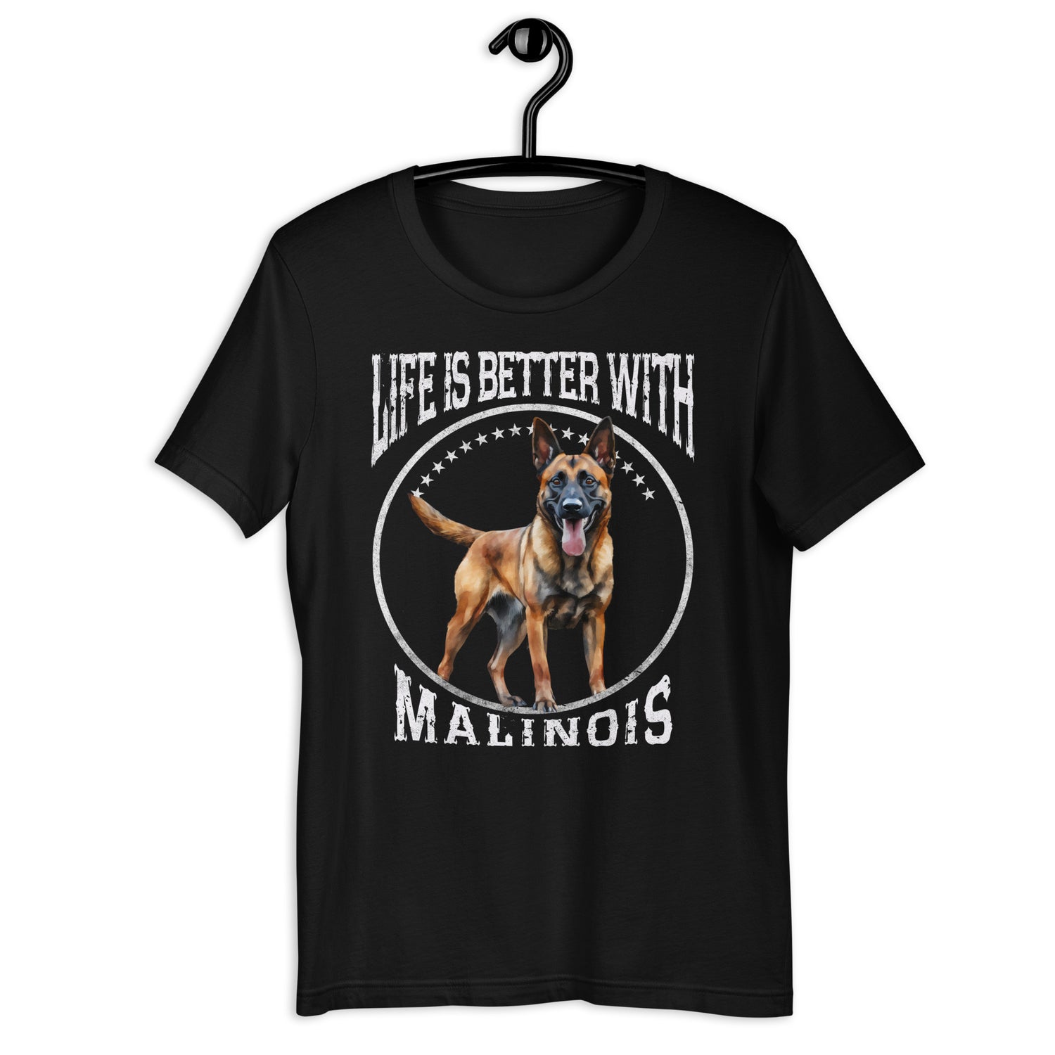 Belgischer Malinois  „Life is better with Malinois „ Variante 8