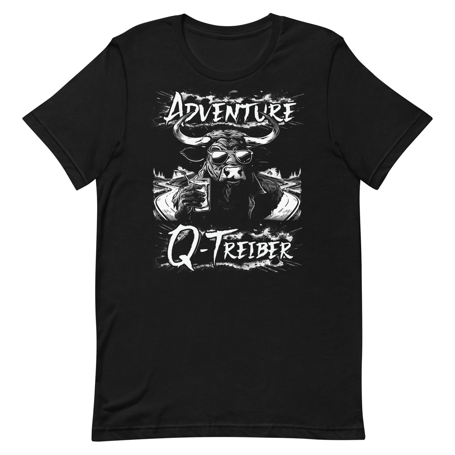 Q-Treiber Edition - Motorrad Shirts "Adventure Q-Treiber" Varante 5