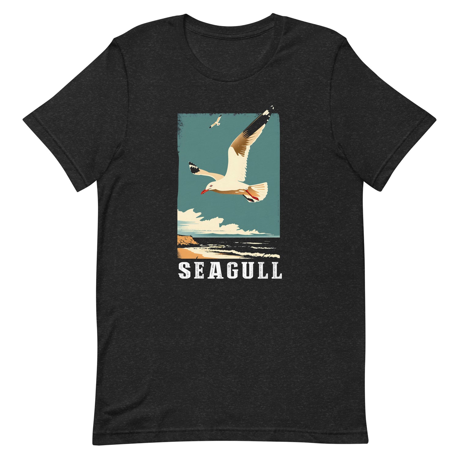 Lustiges Möwen Motiv "Seegull" Funny T-Shirt Variante 1