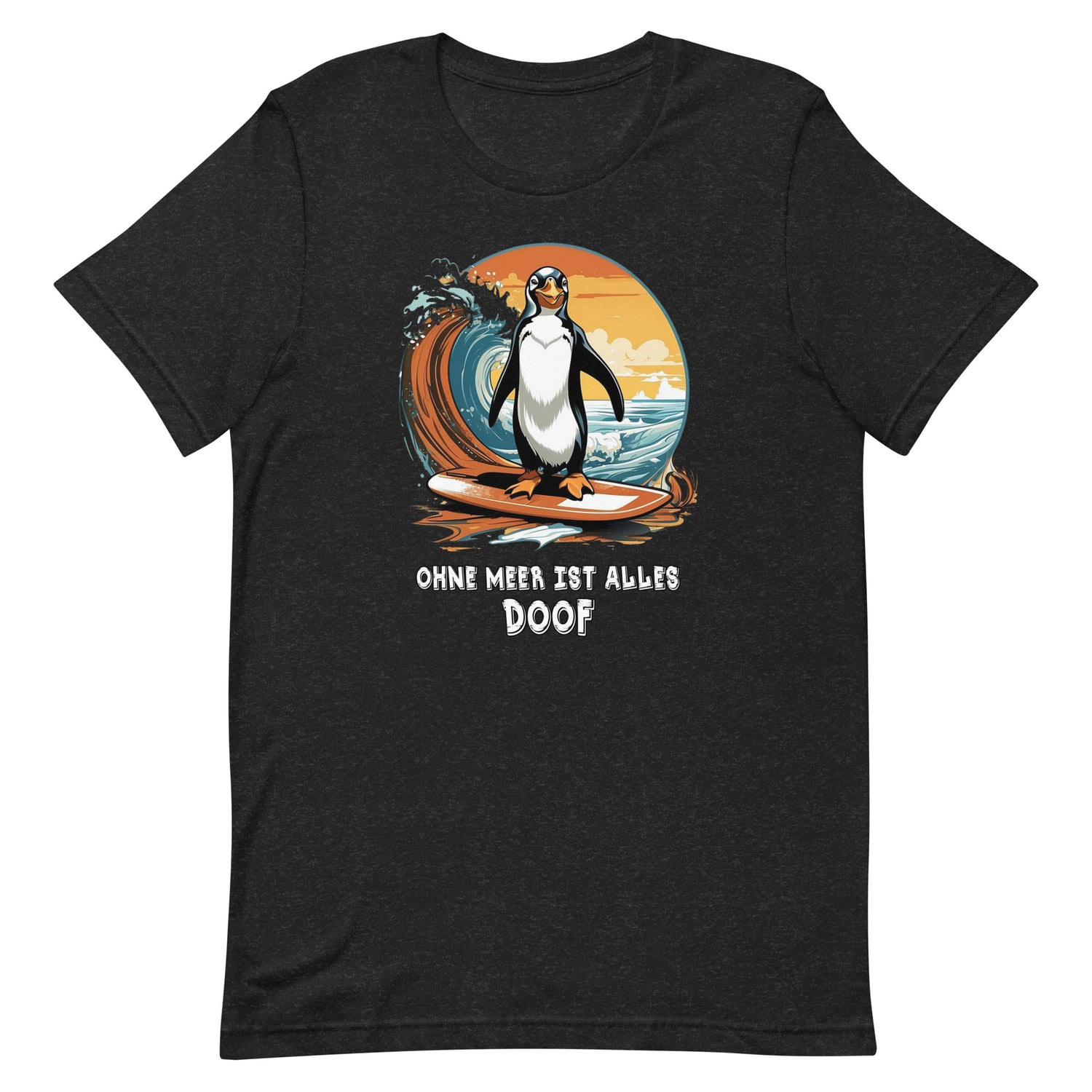 Lustiges Möwen Motiv " Ohne Meer ist alles doof" Funny T-Shirt Variante 7