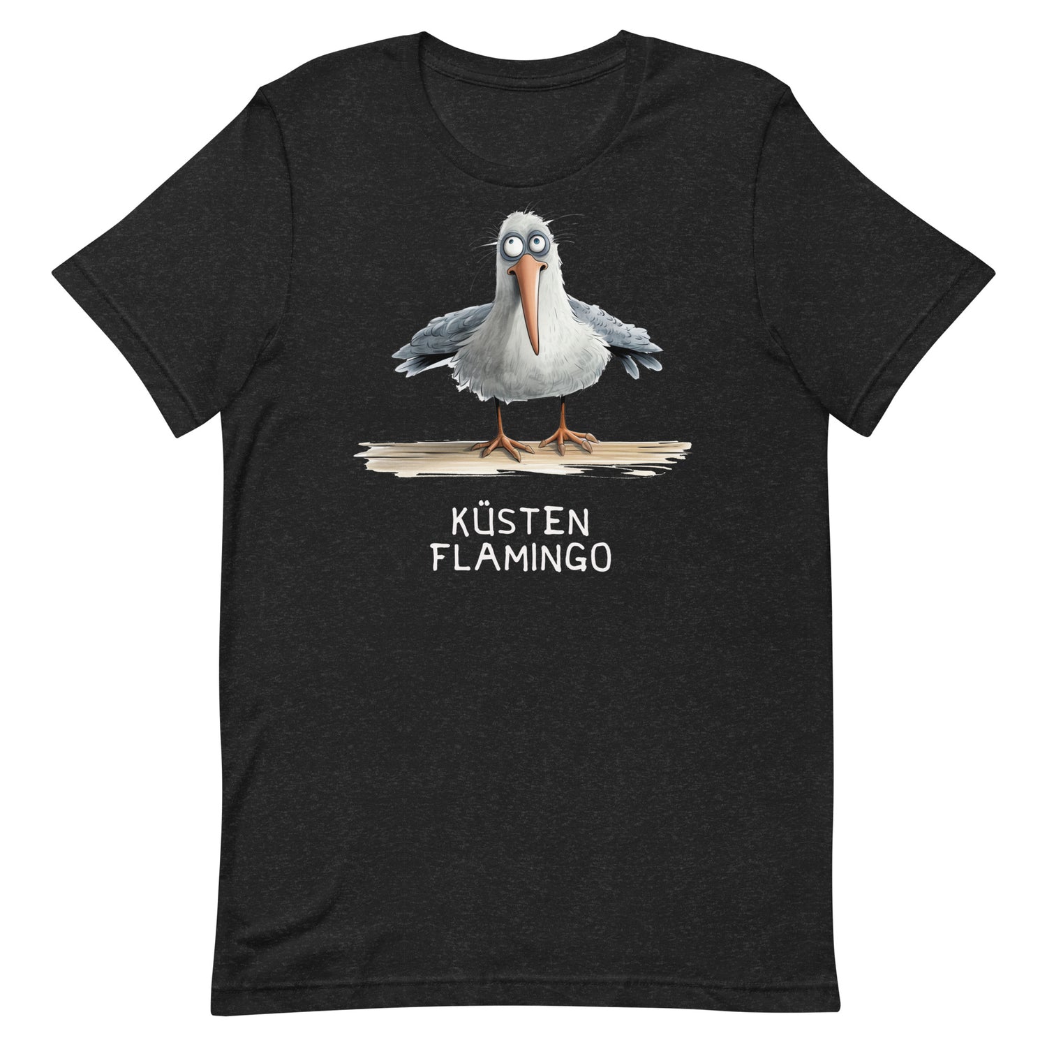 Lustiges Möwen Motiv "Lustige Möwe Küsten Flamingo " Funny T-Shirt Variante 5